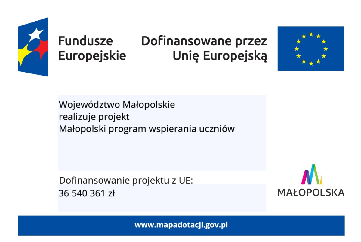 Małopolski Program Wspierania Uczniów 